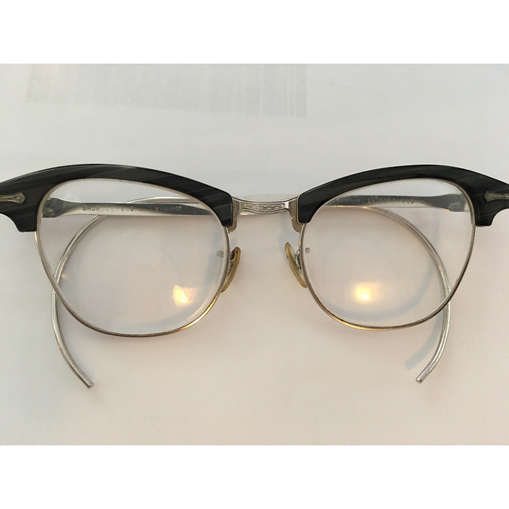 VINTAGE Mid Century SHURON 1/10 12 k gf 20 6 1/4 LO glasses GOLD! - Picture 4 of 5